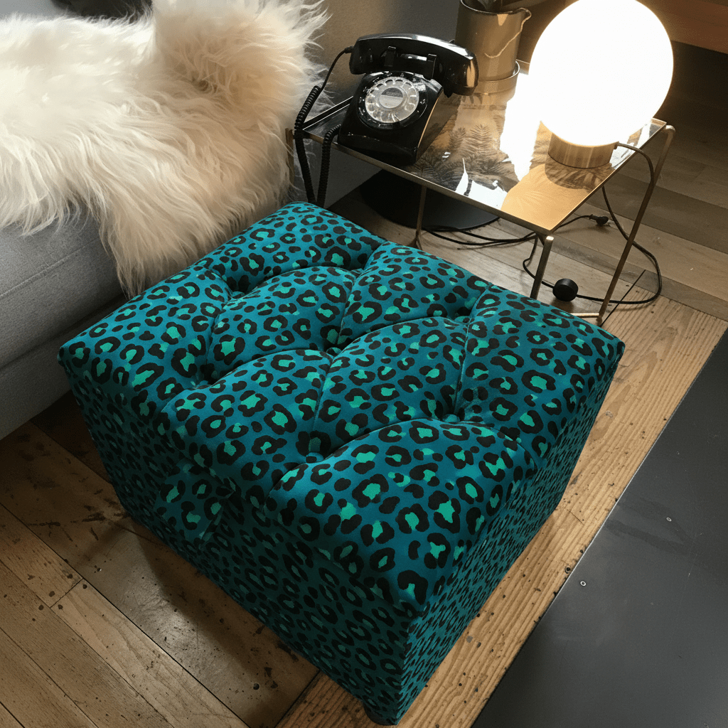 Bespoke Compact Floor Ottoman Bench Handcrafted bec - ISTOOLS