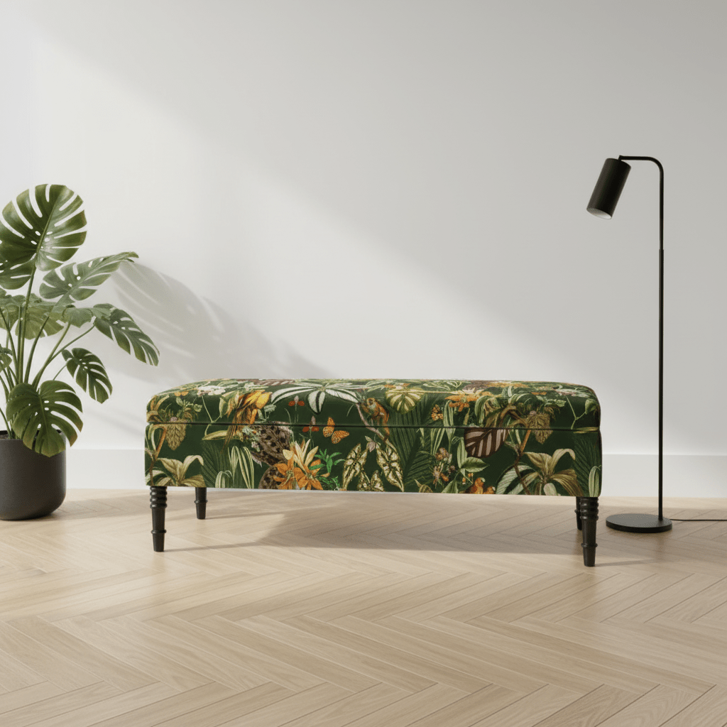 Bespoke End of Bed Storage Ottoman Handcrafted Quality - ISTOOLS