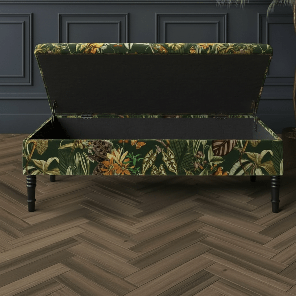 Bespoke End of Bed Storage Ottoman Handcrafted Quality - ISTOOLS