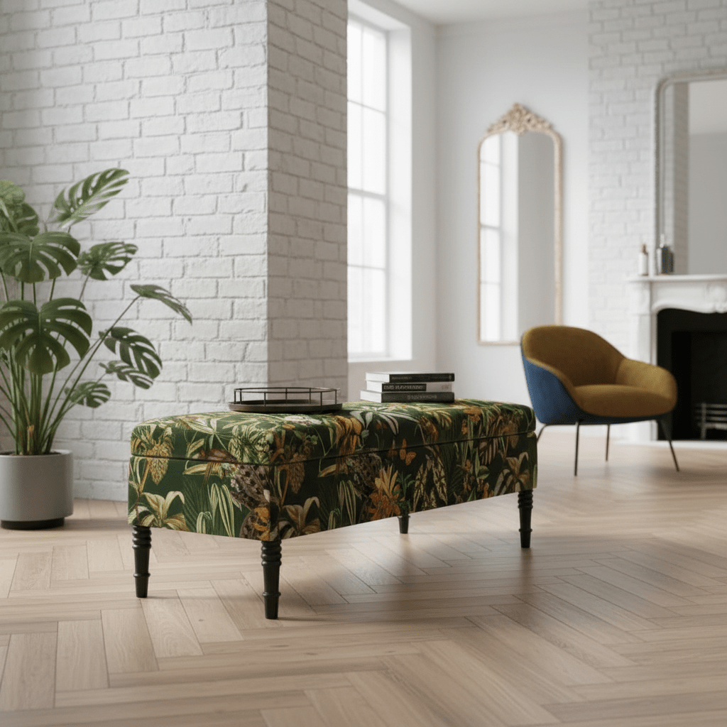 Bespoke End of Bed Storage Ottoman Handcrafted Quality - ISTOOLS
