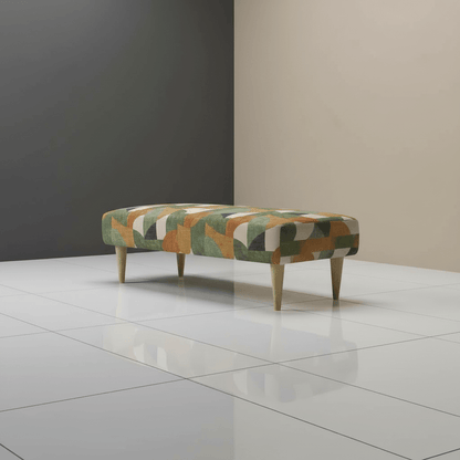Bespoke Fabric Coffee Table Bench – Luxury Living Room Seating & Designer Statement - ISTOOLS
