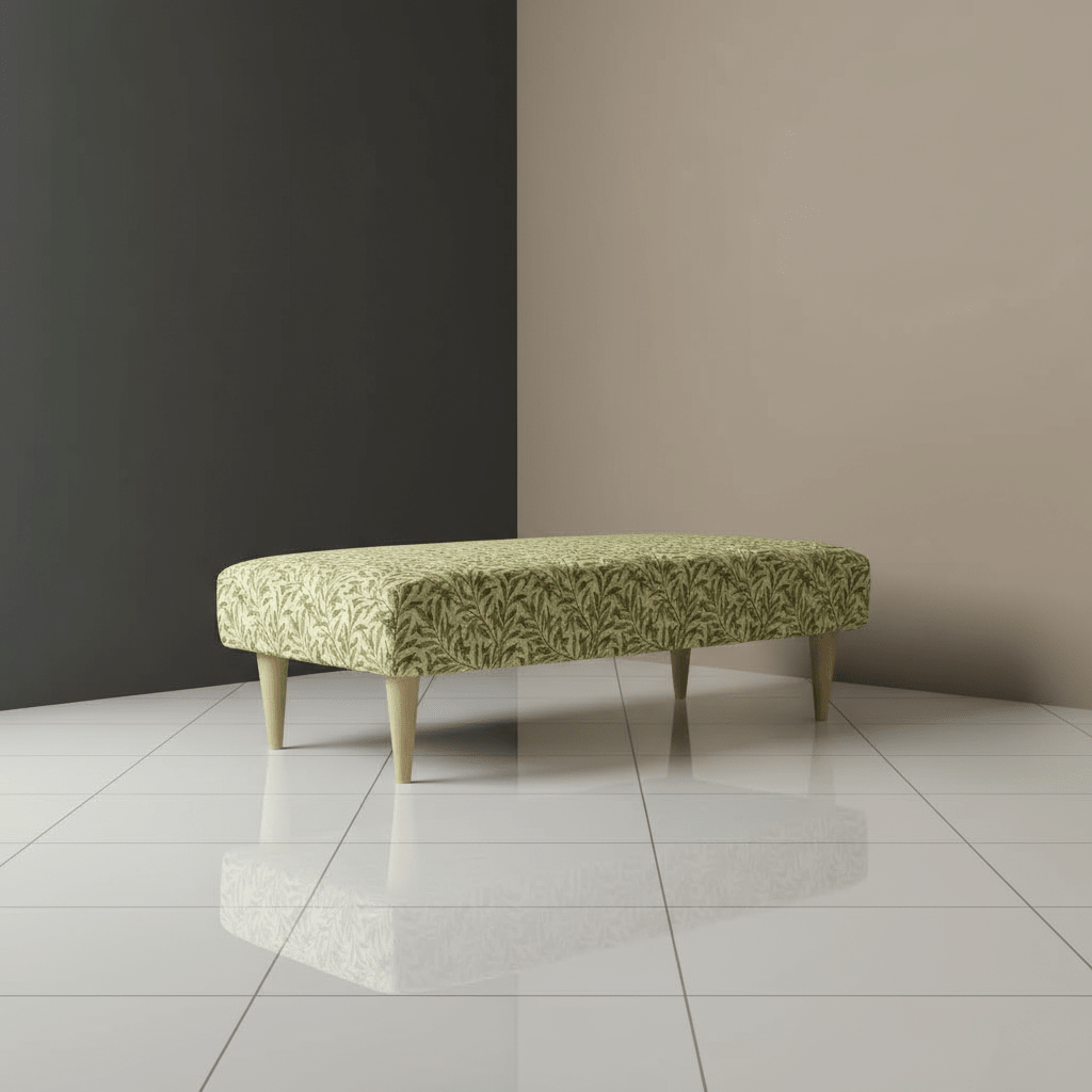 Bespoke Hand - Finished Rectangular Stitched Bench – Multi - Functional Ottoman & Coffee Table - ISTOOLS