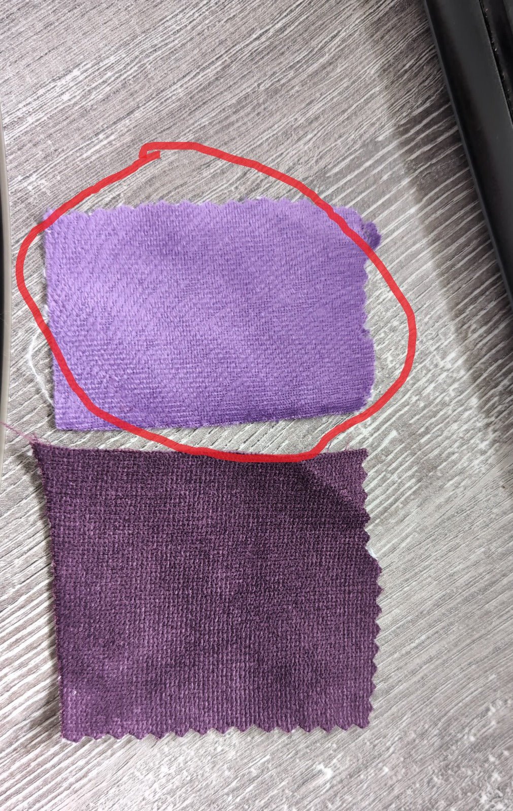 Bespoke light purple comel fabric rectangle storage - ISTOOLS