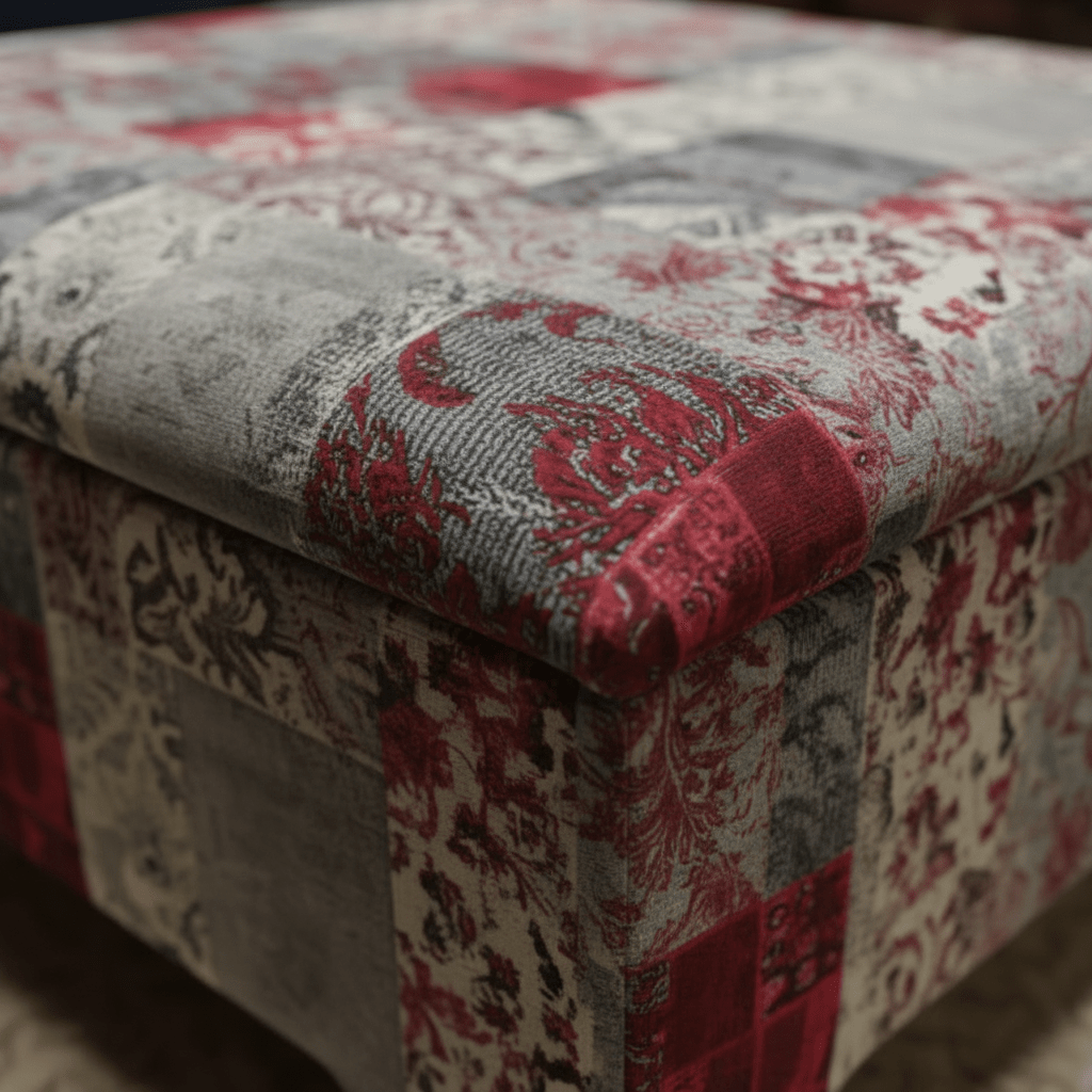 Bespoke Ottoman Blanket Box Plain Upholstery Hidden Storage - ISTOOLS