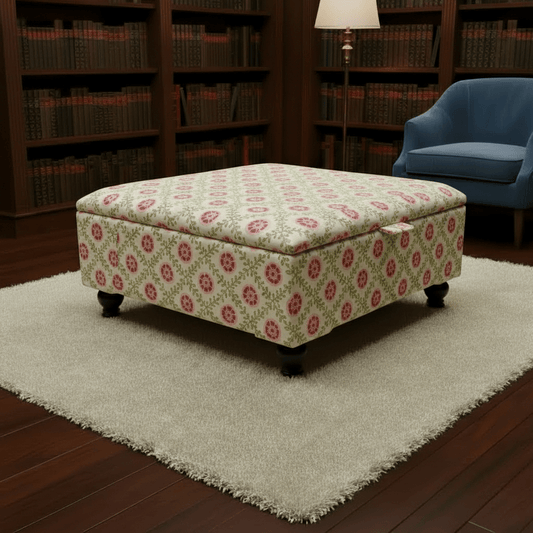 Bespoke Plain Top Ottoman for Modern UK Homes – Multi - Functional & Stylish - ISTOOLS