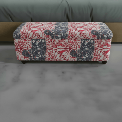 Bespoke Rectangular Bedroom Bench Smooth Lid Handcrafted - ISTOOLS