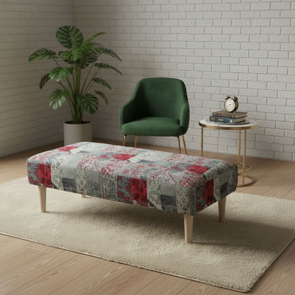 Bespoke Rectangular Blanket Box Multi - Toned Fabric Storage - ISTOOLS