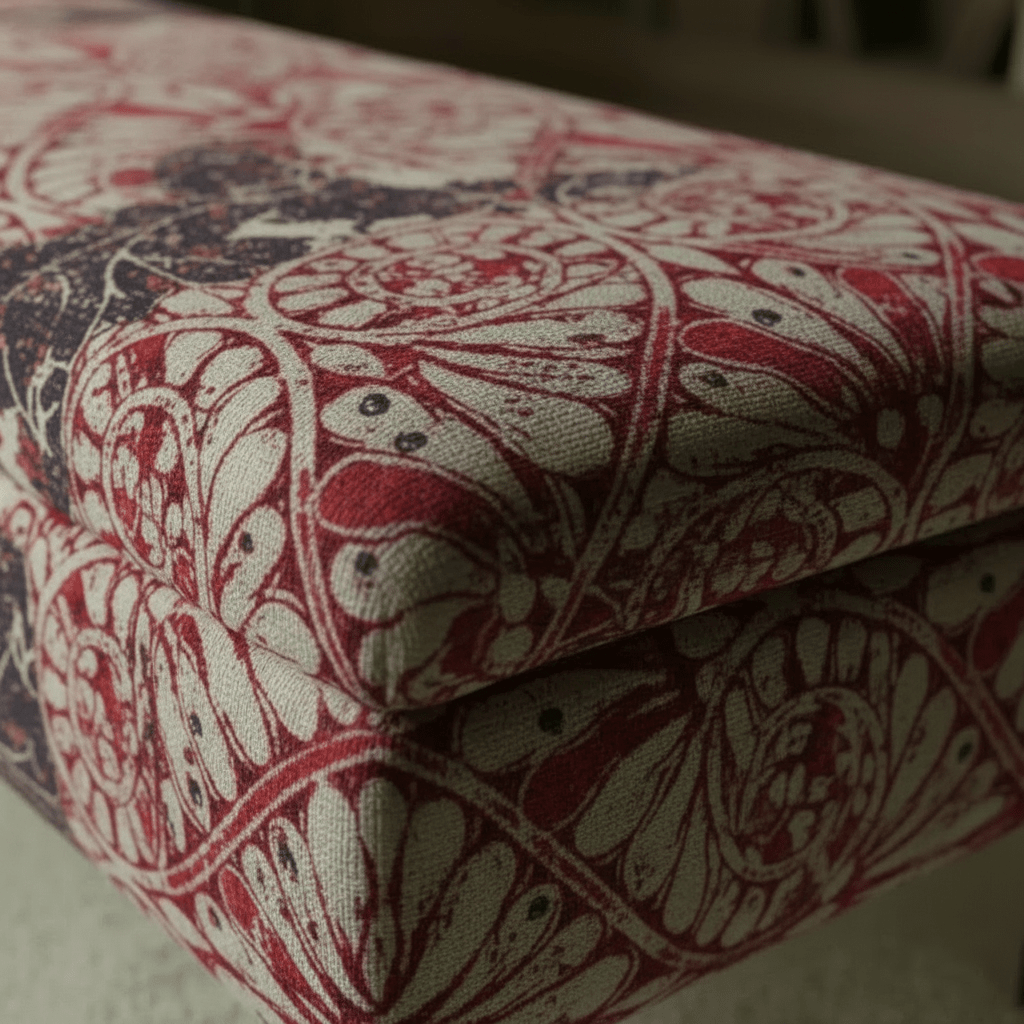 Bespoke Rectangular Pouffe Table Unique Pattern UK - ISTOOLS