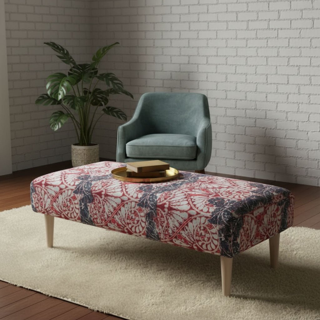 Bespoke Storage Bench Smooth Lid Handcrafted Motif - ISTOOLS