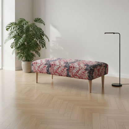 Bespoke Storage Bench Smooth Lid Handcrafted Motif - ISTOOLS