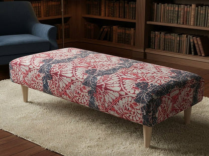 Bespoke Storage Bench Smooth Lid Handcrafted Motif - ISTOOLS