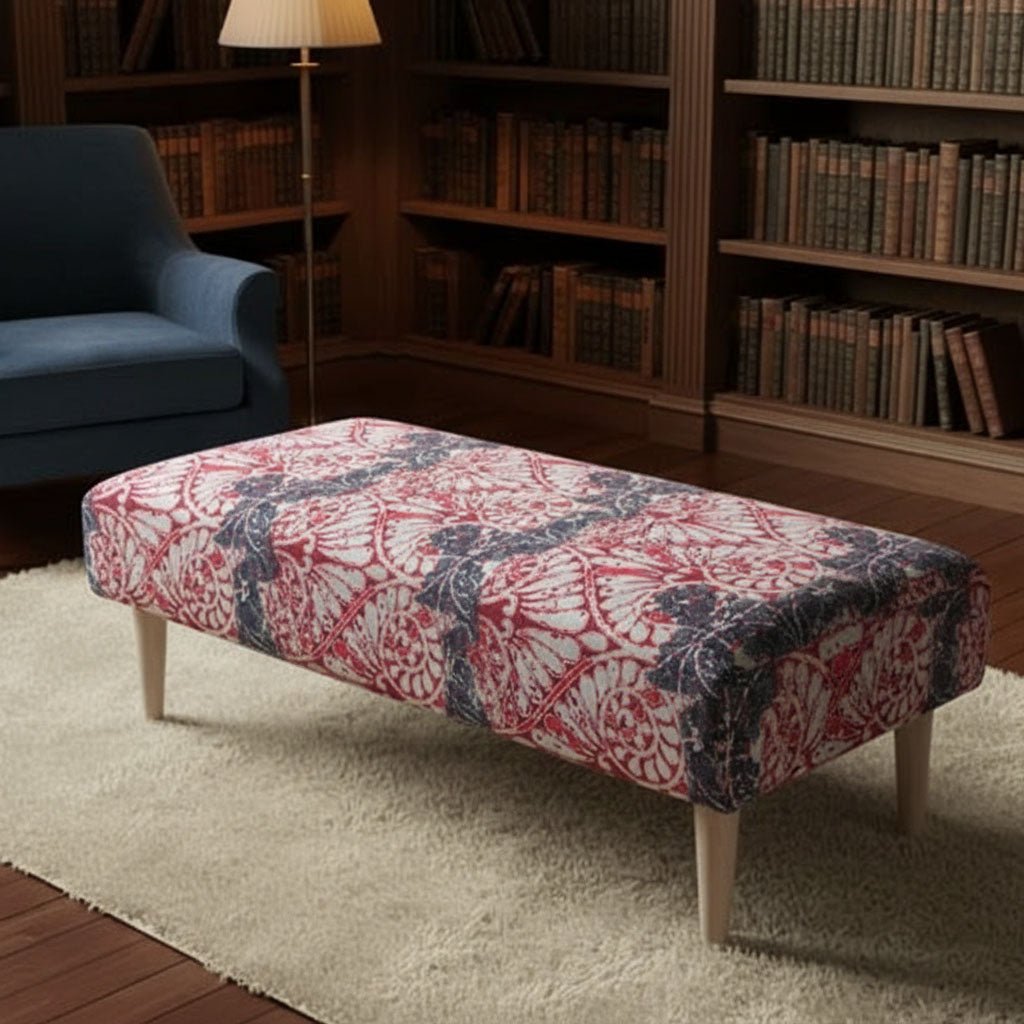 Bespoke Storage Bench Smooth Lid Handcrafted Motif - ISTOOLS
