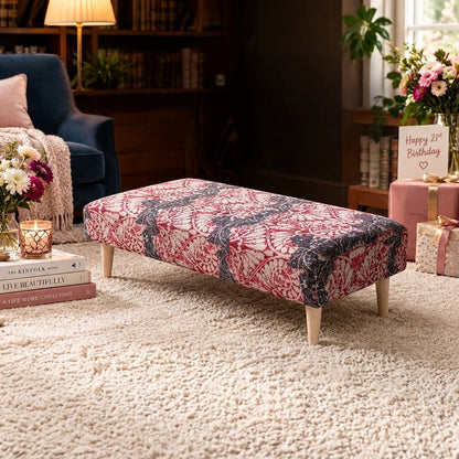 Bespoke Storage Bench Smooth Lid Handcrafted Motif - ISTOOLS