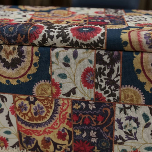 Bespoke Upholstered Living Room Bench Chesterfield Buttoned - ISTOOLS
