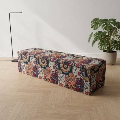 Bespoke Upholstered Living Room Bench Chesterfield Buttoned - ISTOOLS