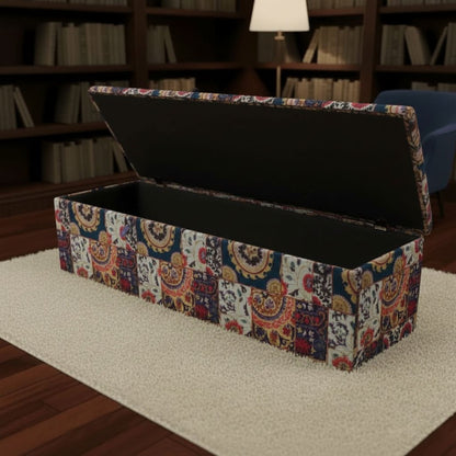Bespoke Upholstered Living Room Bench Chesterfield Buttoned - ISTOOLS