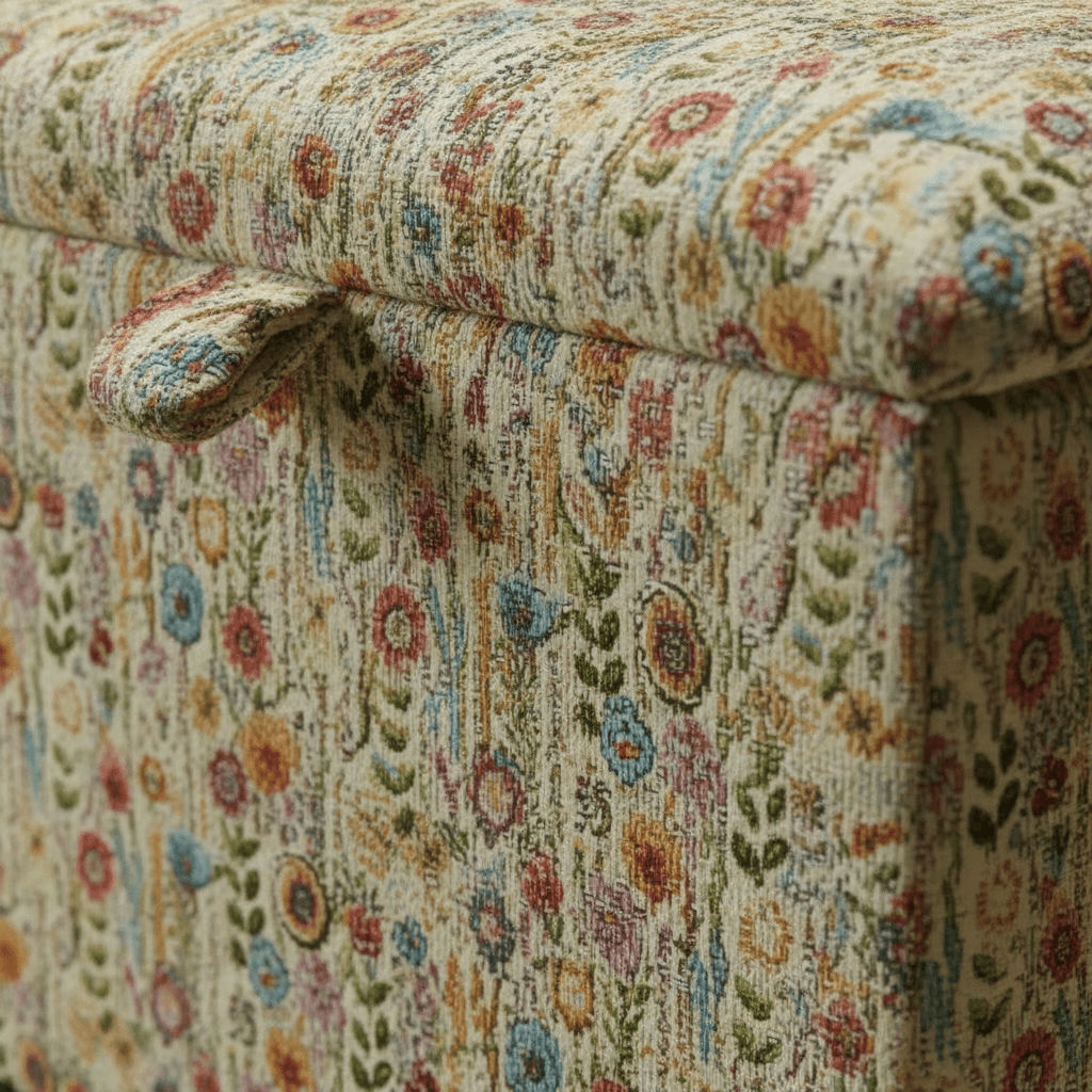 Black Small Storage Ottoman – Multi - Purpose Coffee Table, Footstool & Side Table - ISTOOLS