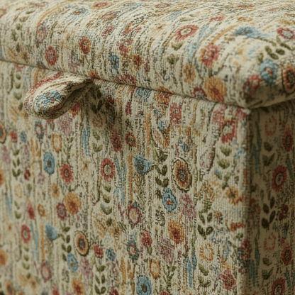 Black Small Storage Ottoman – Multi - Purpose Coffee Table, Footstool & Side Table - ISTOOLS