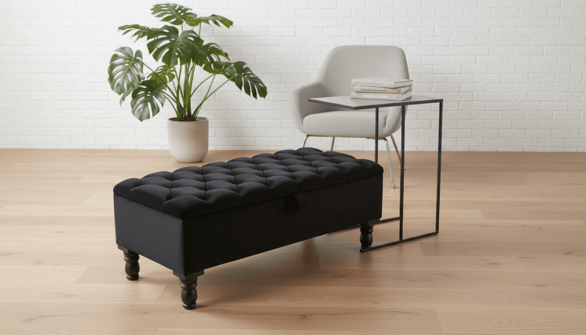 Black Steel Side Table Coffee Table – Modern Sturdy UK Delivery - ISTOOLS