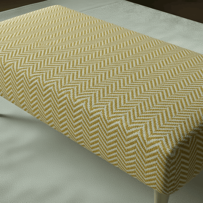 Boho Chic Rectangular Footstool – Vibrant Designer Pattern Upholstered Bench | istols UK - ISTOOLS