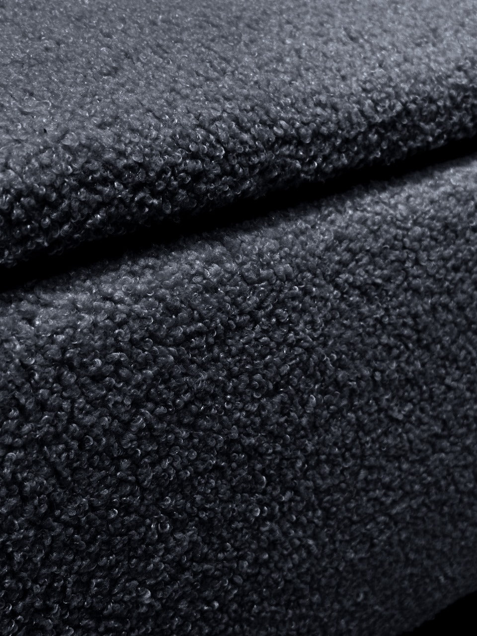 Boucle fabric Plain Ottoman Storage Bench | Ottoman Bench - ISTOOLS