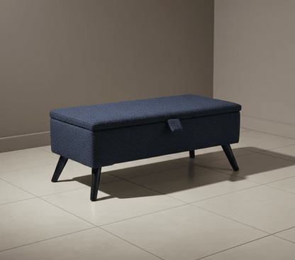 Boucle Teddy Storage Ottoman Coffee Table Bench – UK Handmade - ISTOOLS