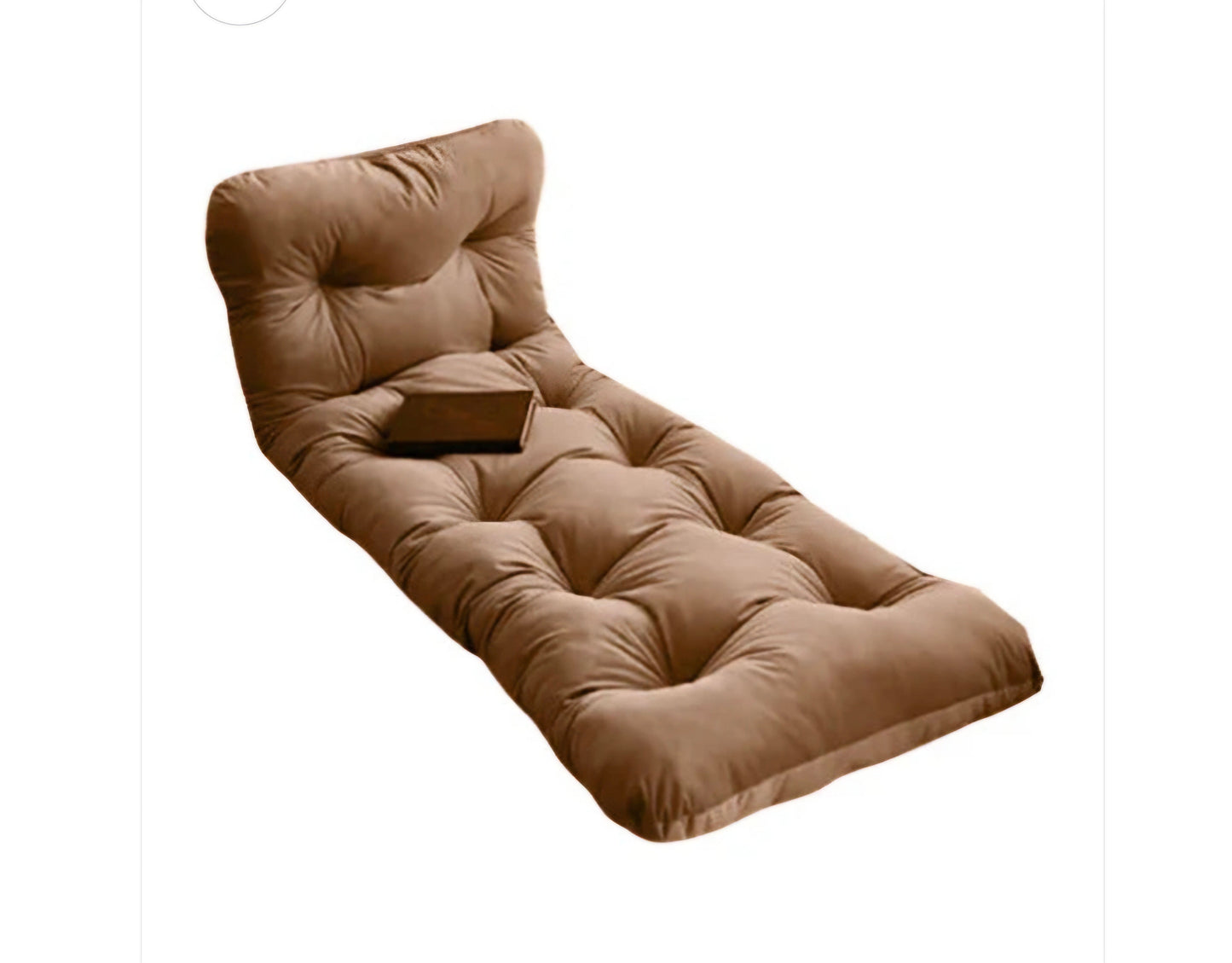BROWN FLUID VELVET FLOOR SEATING - ISTOOLS