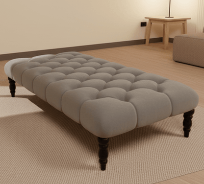 Multi-Purpose Chesterfield Ottoman – Coffee Table and Footrest - ISTOOLS