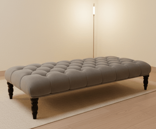 Handmade Upholstered Footstool with Hidden Storage – ISTOOLS UK - ISTOOLS