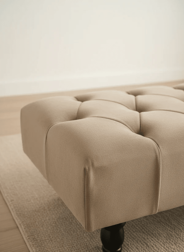 Chesterfield Velvet Storage Ottoman – Luxury British Handmade Footstool Pouffe - ISTOOLS