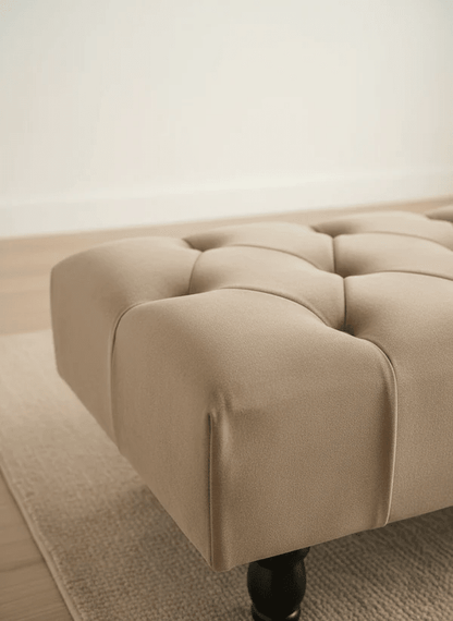 Chesterfield Velvet Storage Ottoman – Luxury British Handmade Footstool Pouffe - ISTOOLS