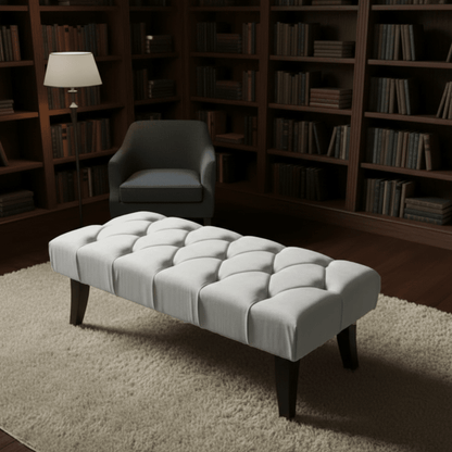 Chesterfield Velvet Storage Ottoman – Luxury British Handmade Footstool Pouffe - ISTOOLS