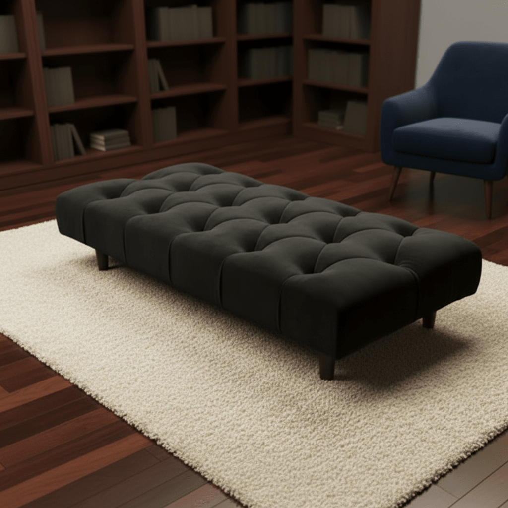 Chesterfield Velvet Storage Ottoman – Luxury British Handmade Footstool Pouffe - ISTOOLS