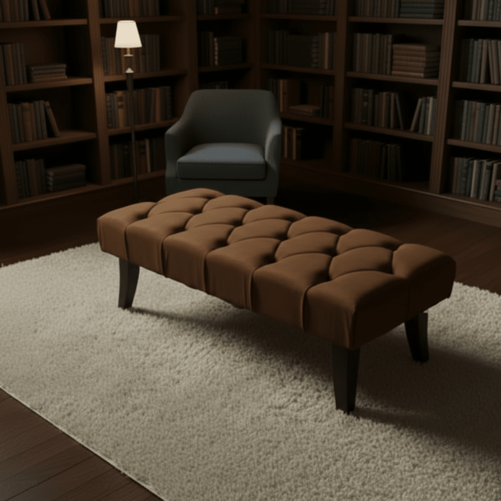 Chesterfield Velvet Storage Ottoman – Luxury British Handmade Footstool Pouffe - ISTOOLS