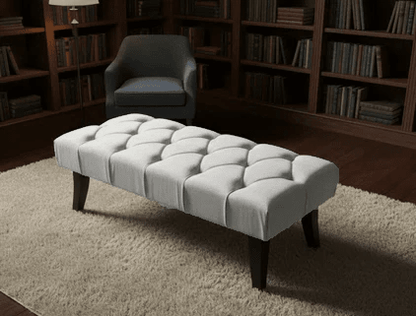 Chesterfield Velvet Storage Ottoman – Luxury British Handmade Footstool Pouffe - ISTOOLS