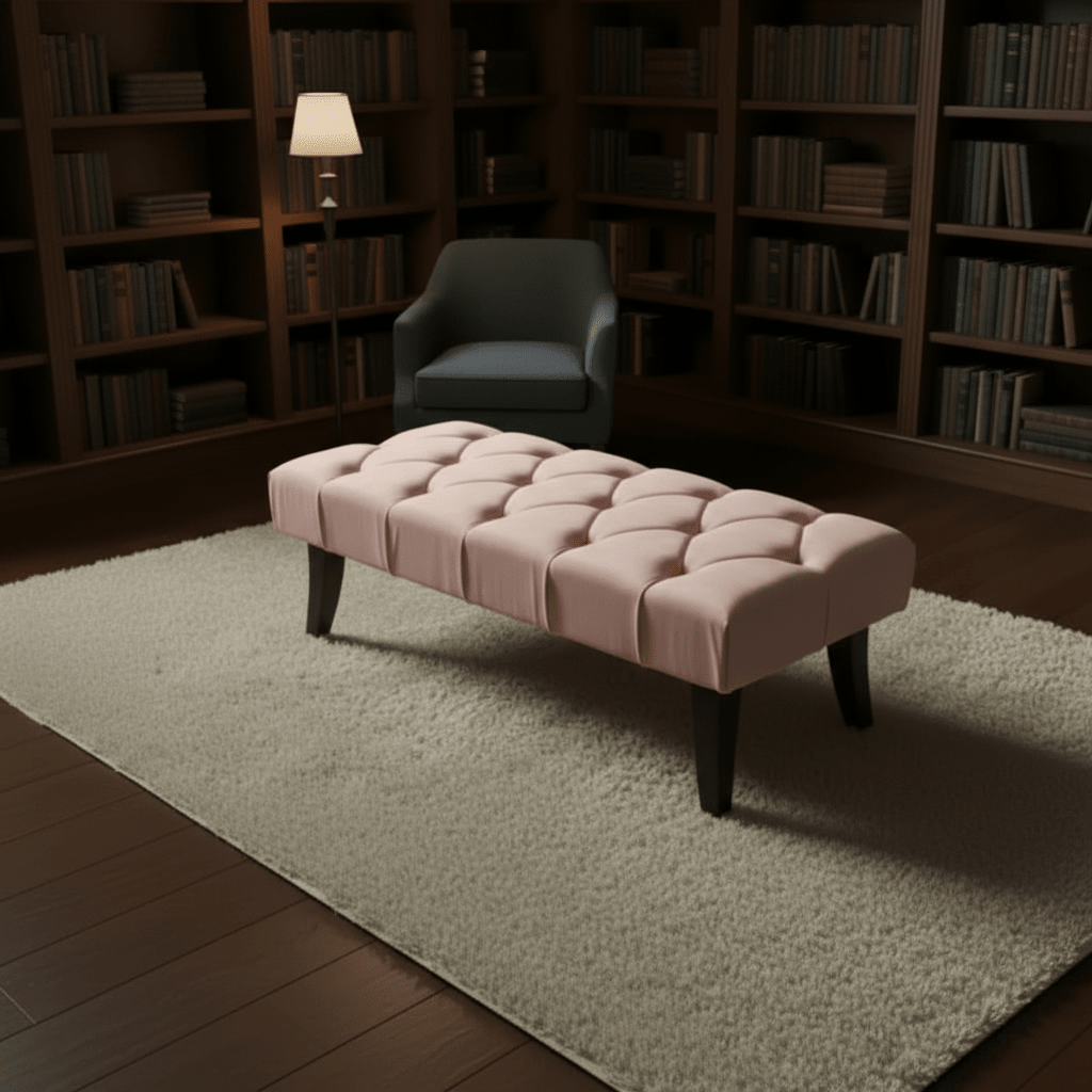 Chesterfield Velvet Storage Ottoman – Luxury British Handmade Footstool Pouffe - ISTOOLS