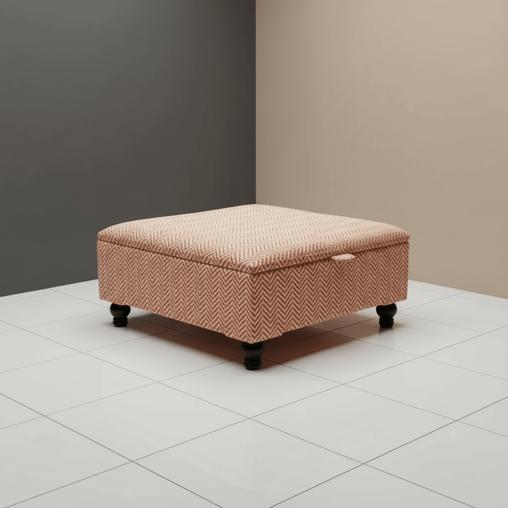 Chic Minimalist Square Storage Trunk – Multi - Functional &amp; Sleek Design - ISTOOLS