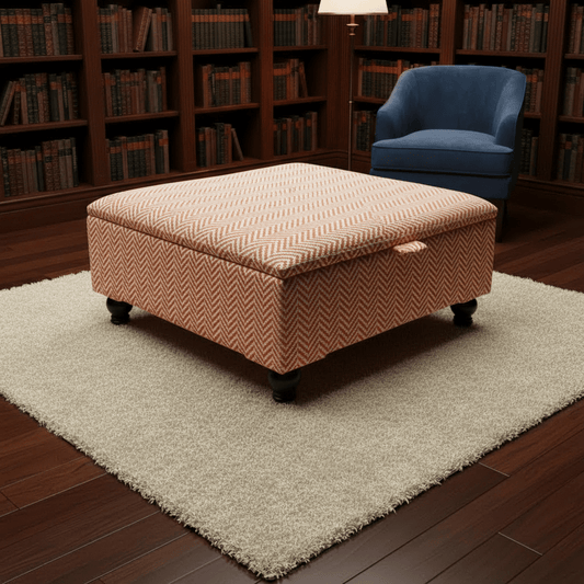 Chic Minimalist Square Storage Trunk – Multi - Functional &amp; Sleek Design - ISTOOLS