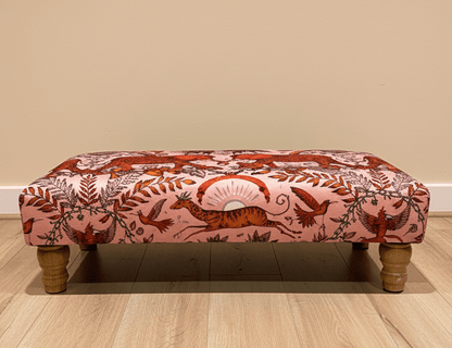 Conatact us | PREMIUM MADE TO MEASURE AVAILABLE PINK PRINTED ELEPHANT FOOTSTOOL | POUFFE FOOTSTOOL TABLE - ISTOOLS