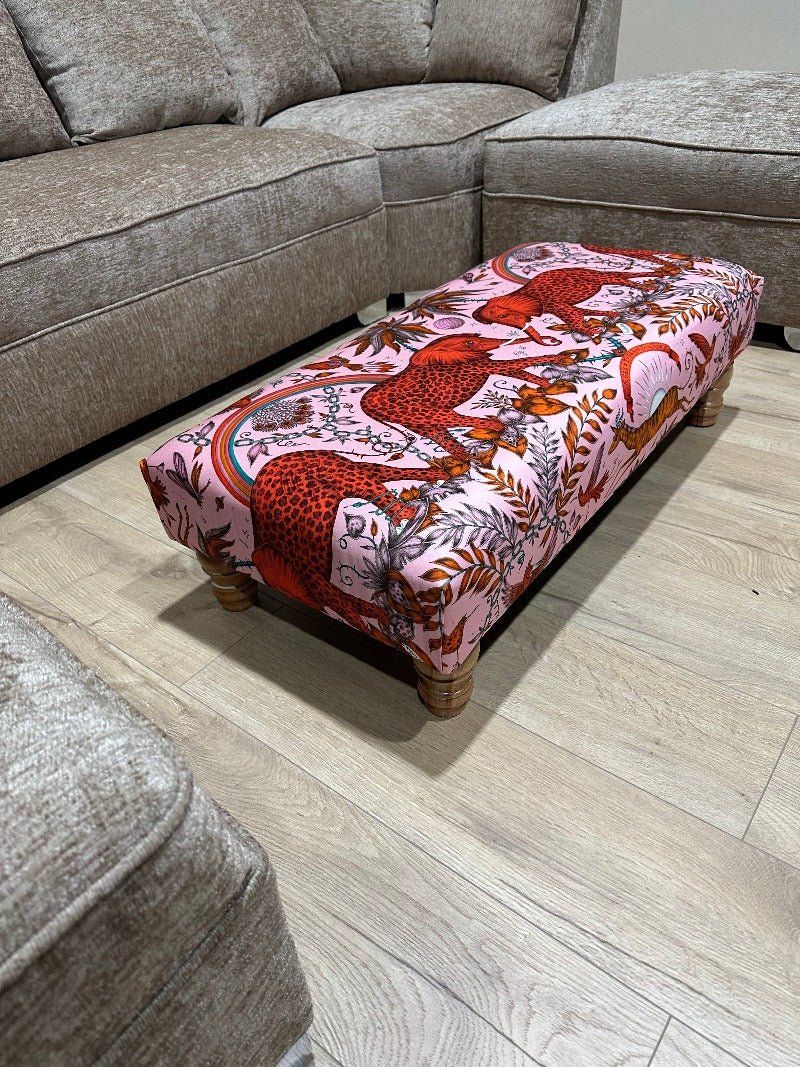 Conatact us | PREMIUM MADE TO MEASURE AVAILABLE PINK PRINTED ELEPHANT FOOTSTOOL | POUFFE FOOTSTOOL TABLE - ISTOOLS