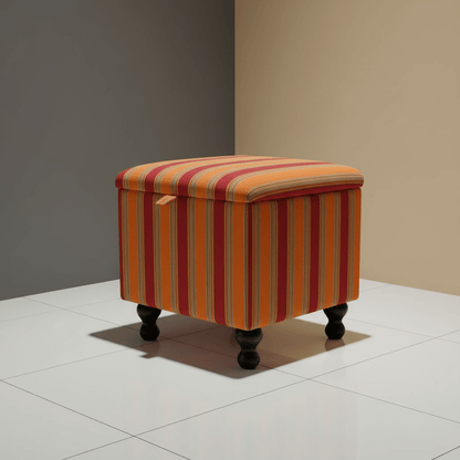 Conservatory Accent Furniture – Vibrant Storage Ottoman & Footstool for Sunrooms - ISTOOLS