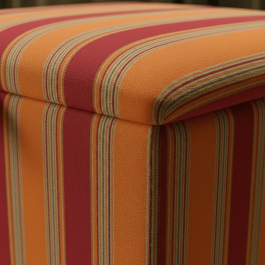 Conservatory Accent Furniture – Vibrant Storage Ottoman & Footstool for Sunrooms - ISTOOLS