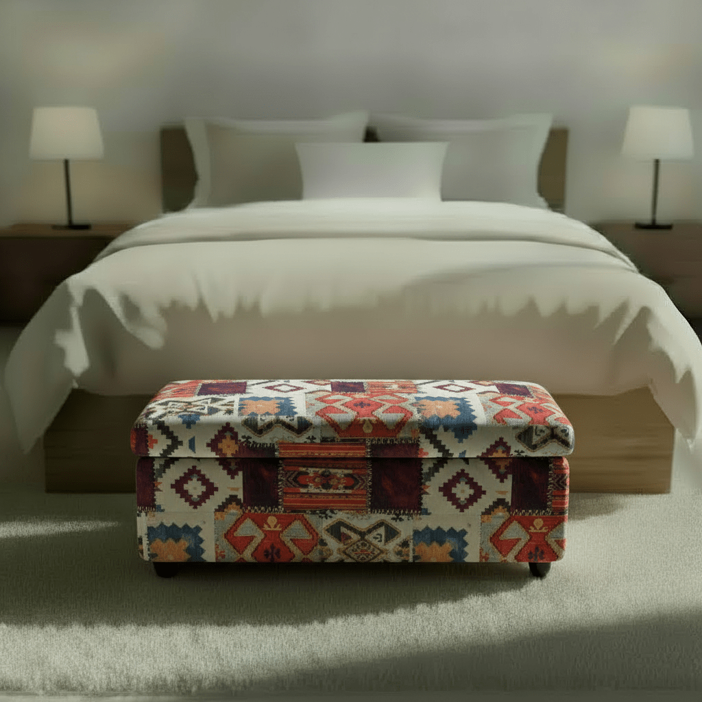 Contemporary End of Bed Blanket Box Hand - Finished UK - ISTOOLS