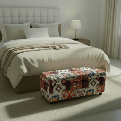 Contemporary End of Bed Blanket Box Hand - Finished UK - ISTOOLS