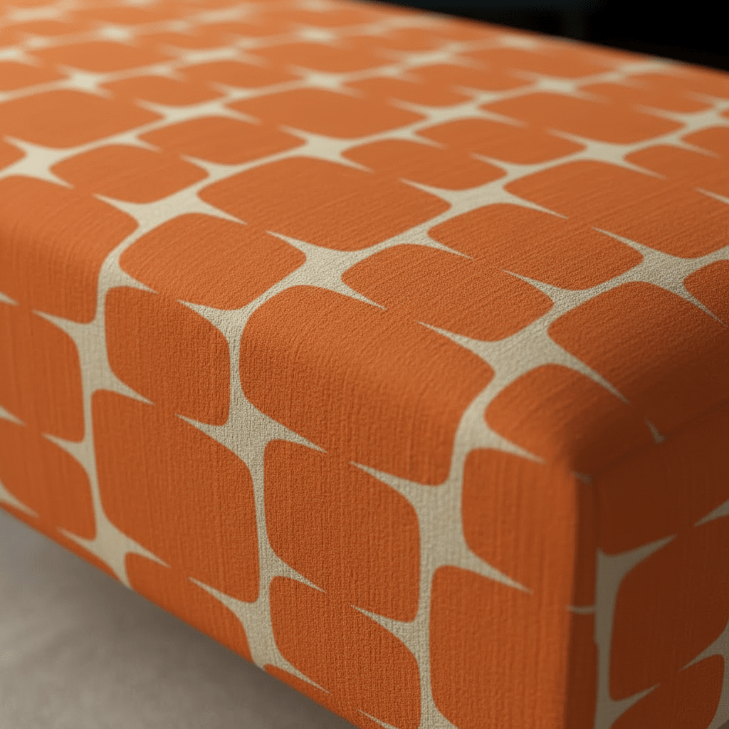 Contemporary Entrance Bench for Stylish Flats – Premium Stitched Lid Ottoman Bench - ISTOOLS