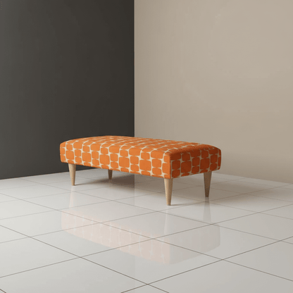 Contemporary Entrance Bench for Stylish Flats – Premium Stitched Lid Ottoman Bench - ISTOOLS
