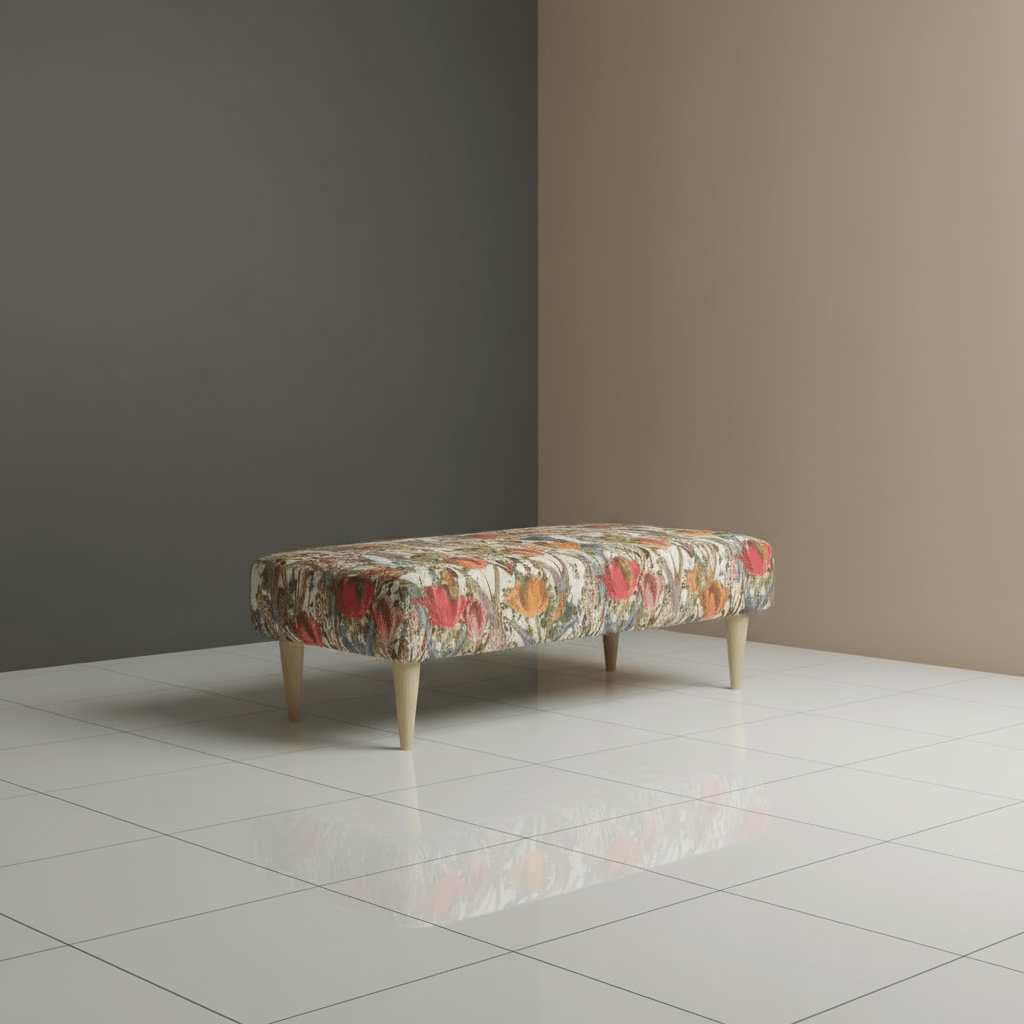 Contemporary Hallway Bench Seat – Multi - Toned Designer Entryway Furniture for Modern Homes - ISTOOLS