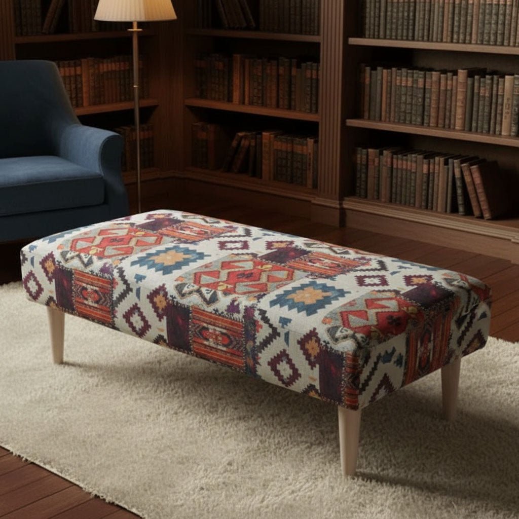 Contemporary Ottoman Blanket Box Hand - Finished UK Made - ISTOOLS