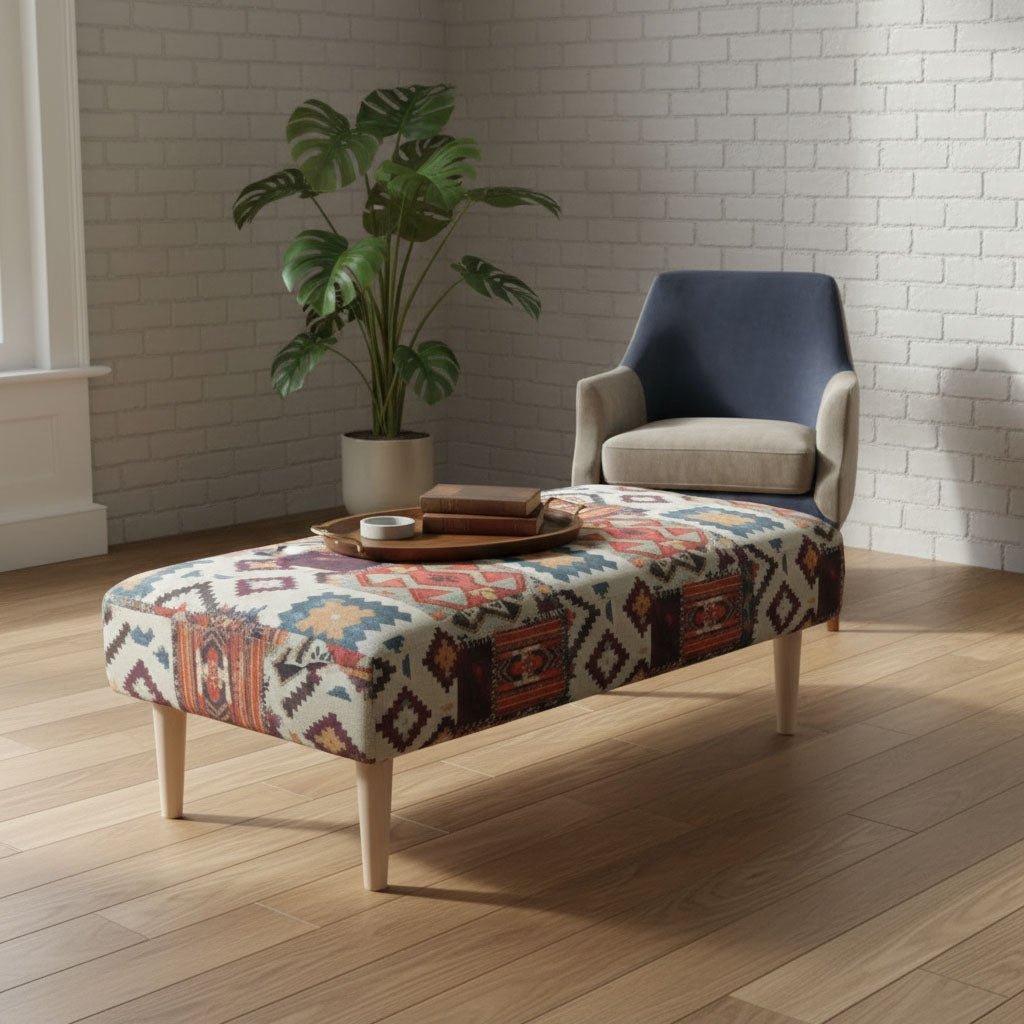 Contemporary Ottoman Blanket Box Hand - Finished UK Made - ISTOOLS