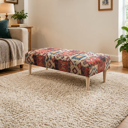 Contemporary Ottoman Blanket Box Hand-Finished UK Made - ISTOOLS